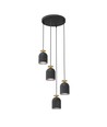 Target 4 Svart Prem pendellampa - Ø11 cm, E27, 230V, utan ljuskälla