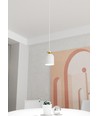 Target 1 Vit pendellampa - Ø11 cm, E27, 230V, utan ljuskälla