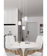 Target 3 Vit Prem pendellampa - Ø11 cm, E27, 230V, utan ljuskälla