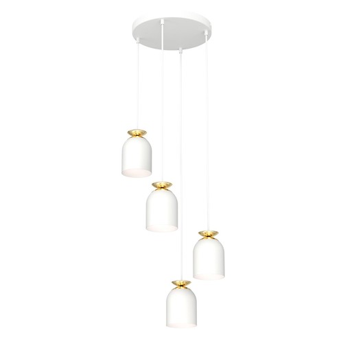 Target 4 Vit Prem pendellampa - Ø11 cm, E27, 230V, utan ljuskälla