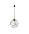 Nando 1 Svart pendellampa - Ø24 cm, E27, 230V, utan ljuskälla