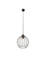 Nando 1 Svart pendellampa - Ø24 cm, E27, 230V, utan ljuskälla