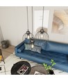 Nando 3PREM Svart pendellampa - Ø24 cm, E27, 230V, utan ljuskälla