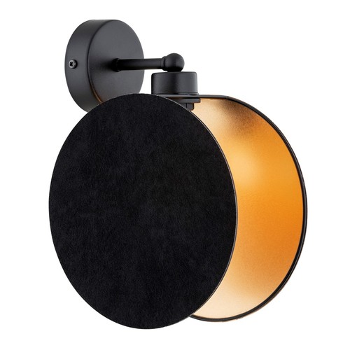 Motif K1 Svart/Guld pendellampa - Ø20 cm, E27, 230V, utan ljuskälla