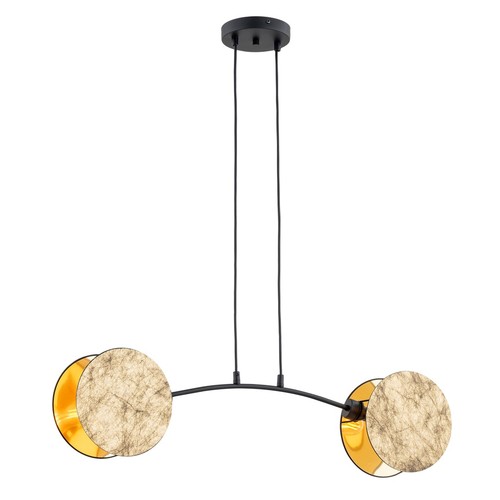 Motif 2 Guld pendellampa - Ø20 cm, E27, 230V, utan ljuskälla