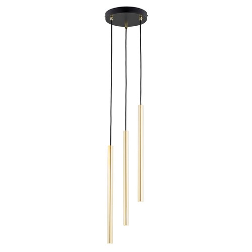 Selter 3 Premium Guld pendellampa - Ø2 cm, G9, 230V, utan ljuskälla
