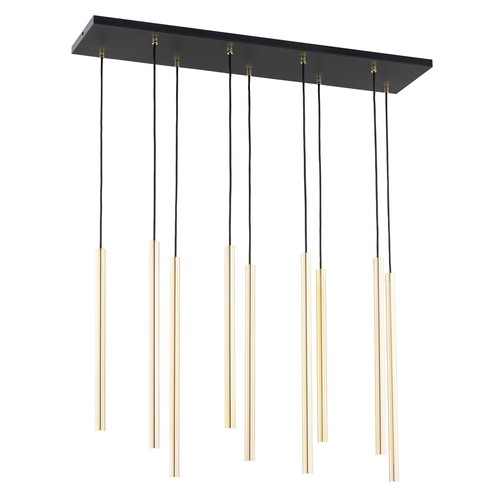 Selter 9 Guld pendelampa - Ø2 cm, G9, 230V, utan ljuskälla