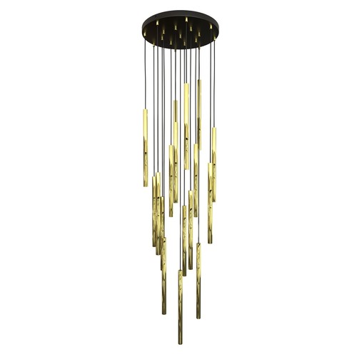 Selter 17 Premium Guld pendellampa - Ø2 cm, G9, 230V, utan ljuskälla