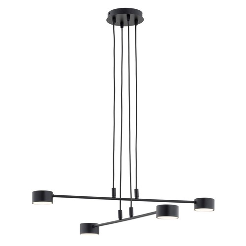 Modus 4 Svart pendellampa - GX53, 230V, utan ljuskälla