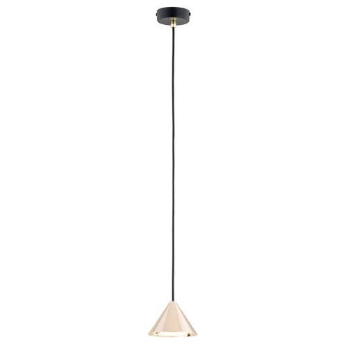 Elit 1 Svart/Guld pendellampa - GX53, 230V, utan ljuskälla