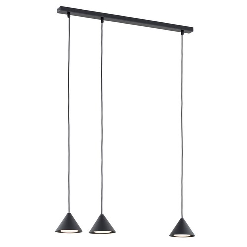 Elit 3 Svart pendellampa - GX53, 230V, utan ljuskälla