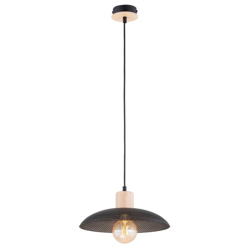 Kobe 1 Svart ljuskrona - Ø30 cm, E27, 230V, utan ljuskälla
