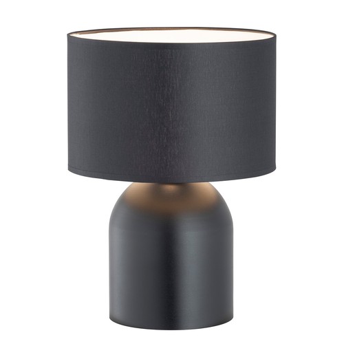 Aspen LN1 Svart/Vit bordslampa - Ø25 cm, E27, 230V, utan ljuskälla