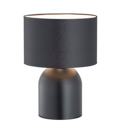 Aspen LN1 Svart/Vit bordslampa - Ø25 cm, E27, 230V, utan ljuskälla