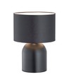 Aspen LN1 Svart/Vit bordslampa - Ø25 cm, E27, 230V, utan ljuskälla