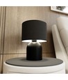 Aspen LN1 Svart/Vit bordslampa - Ø25 cm, E27, 230V, utan ljuskälla