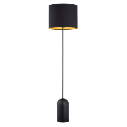 Aspen LP1 Svart/Guld golvlampa - Ø35 cm, E27, 230V, utan ljuskälla
