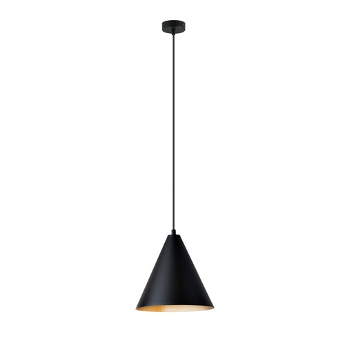 Rebel 1 Svart/Guld pendellampa - Ø23,5 cm, E27, 230V, utan ljuskälla