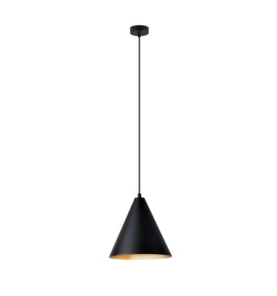 Rebel 1 Svart/Guld pendellampa - Ø23,5 cm, E27, 230V, utan ljuskälla