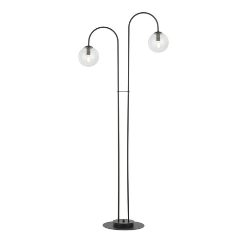 Archi LP2 Svart/Transparent ljuskrona - Ø14 cm, E14, 230V, utan ljuskälla
