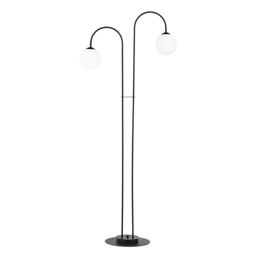 Archi LP2 Svart/Opal ljuskrona - Ø14 cm, E14, 230V, utan ljuskälla
