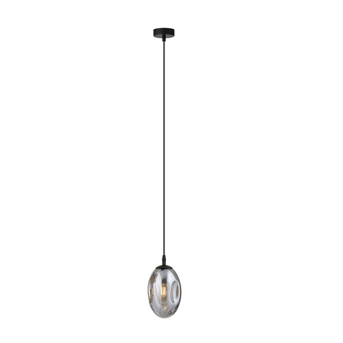 Astral 1 Svart/Grafit pendellampa - Ø12 cm, E14, 230V, utan ljuskälla
