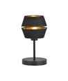 Piano Ln Svart/Guld bordslampa - Ø20 cm, E27, 230V, utan ljuskälla