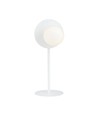 Oslo Ln Vit/Opal bordslampa - Ø15 cm, E14, 230V, utan ljuskälla