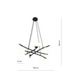 Essa 5 Opal pendellampa - Ø15 cm, E14, 230V, utan ljuskälla