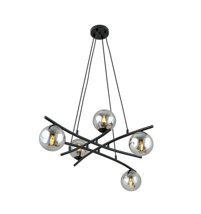 Essa 5 Grafit pendellampa - Ø14 cm, E14, 230V, utan ljuskälla