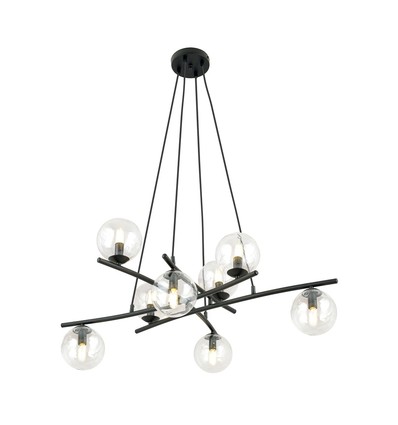 Essa 8 Transparent pendellampa - Ø14 cm, E14, 230V, utan ljuskälla