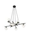 Essa 8 Transparent pendellampa - Ø14 cm, E14, 230V, utan ljuskälla