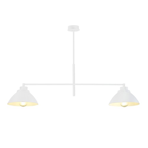Maverick 2 Vit ljuskrona - Ø22 cm, E27, 230V, utan ljuskälla
