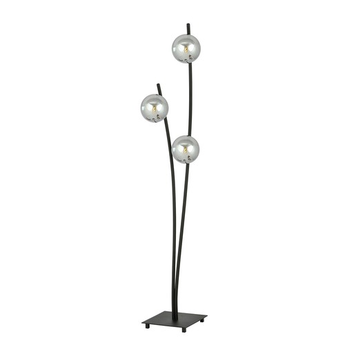 Hunter LP3 Svart/Grafit golvlampa - Ø14 cm, E14, 230V, utan ljuskälla