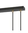 Glam 3 Svart/Transparent pendellampa - Ø14 cm, E14, 230V, utan ljuskälla