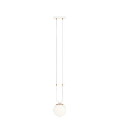 Glam 1 Vit/Opal pendellampa - Ø15 cm, E14, 230V, utan ljuskälla