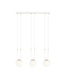 Glam 3 Vit/Opal pendellampa - Ø15 cm, E14, 230V, utan ljuskälla