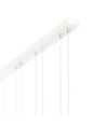 Glam 4 Vit/Opal pendellampa - Ø15 cm, E14, 230V, utan ljuskälla