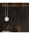 Glam 1 Vit/Transparent pendellampa - Ø14 cm, E14, 230V, utan ljuskälla