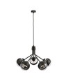 Nova 5 Svart/Rand pendellampa - Ø14 cm, E14, 230V, utan ljuskälla