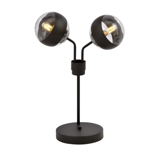 Nova LN2 Svart/Rand bordlampa - Ø14 cm, E14, 230V, utan ljuskälla