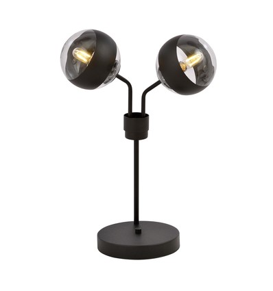 Nova LN2 Svart/Rand bordlampa - Ø14 cm, E14, 230V, utan ljuskälla