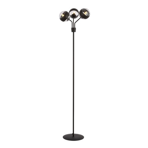 Nova LP3 Svart/Strimmig golvlampa - Ø14 cm, E14, 230V, utan ljuskälla