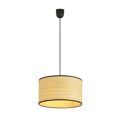 Aston 1 Rattan pendellampa - Ø35 cm, E27, 230V, utan ljuskälla