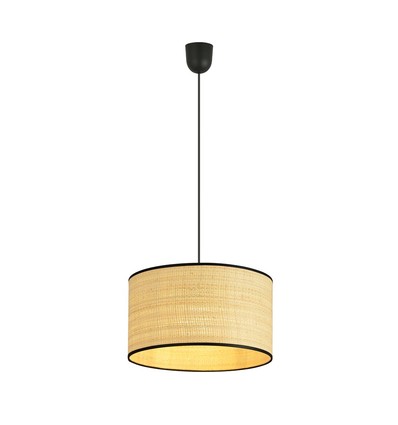 Aston 1 Rattan pendellampa - Ø35 cm, E27, 230V, utan ljuskälla