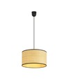Aston 1 Rattan pendellampa - Ø35 cm, E27, 230V, utan ljuskälla