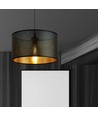 Aston 1 Svart/Guld pendellampa - Ø35 cm, E27, 230V, utan ljuskälla