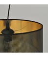 Aston 1 Svart/Guld pendellampa - Ø35 cm, E27, 230V, utan ljuskälla