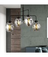 Lukka 4 Svart/Grafit pendellampa - Ø14 cm, E27, 230V, utan ljuskälla