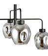 Lukka 4 Svart/Grafit pendellampa - Ø14 cm, E27, 230V, utan ljuskälla
